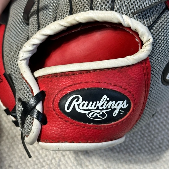 Rawlings PL10SS 10" RHT Left-Handed Youth Softball Baseball Glove - Picture 8 of 8